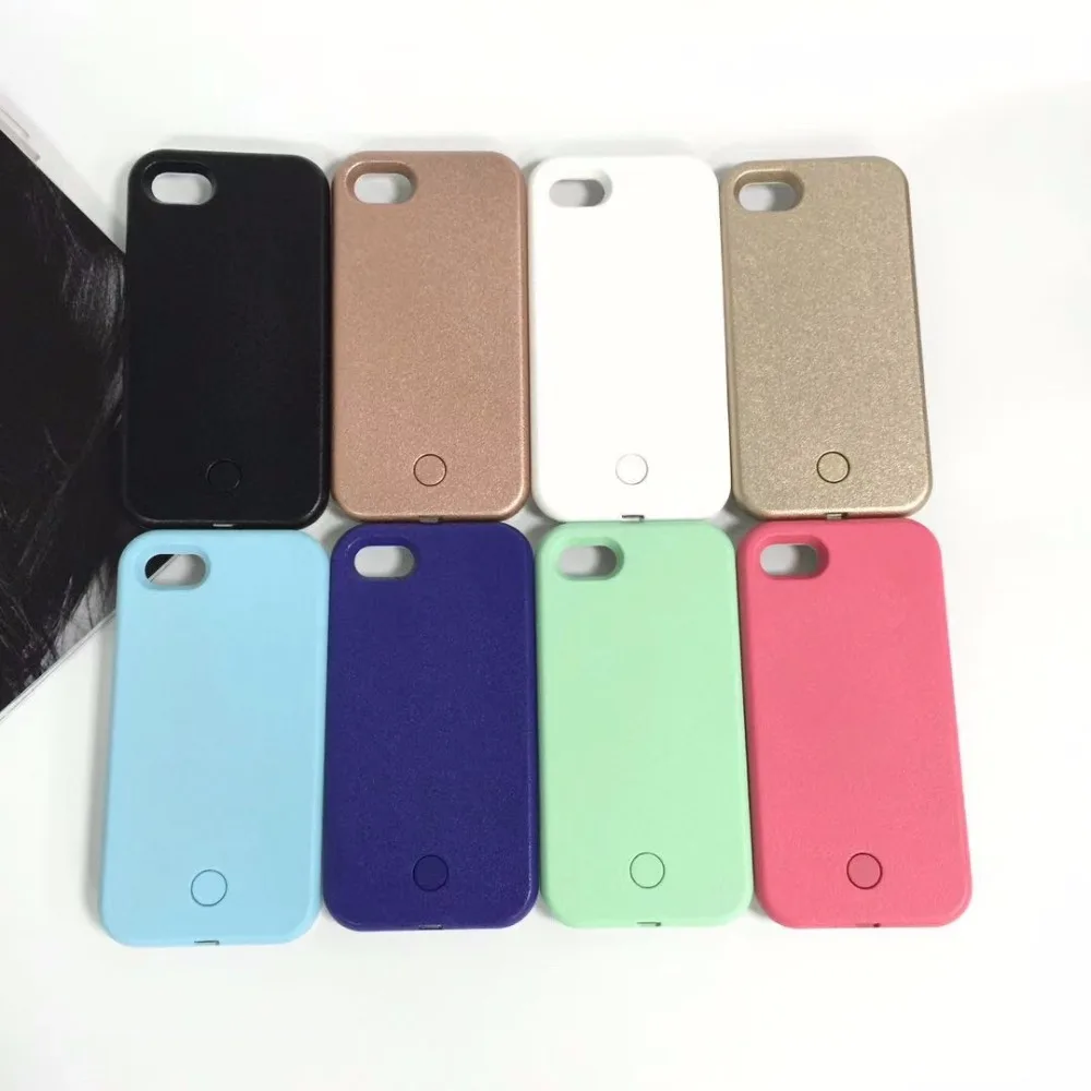 

1st Generation Selfie Luminous Case For iPhone X 8 7 6 6s Plus 5 5S SE Case For Samsung Galaxy S6 S6edge S7 S7Edge S8 Back Cover