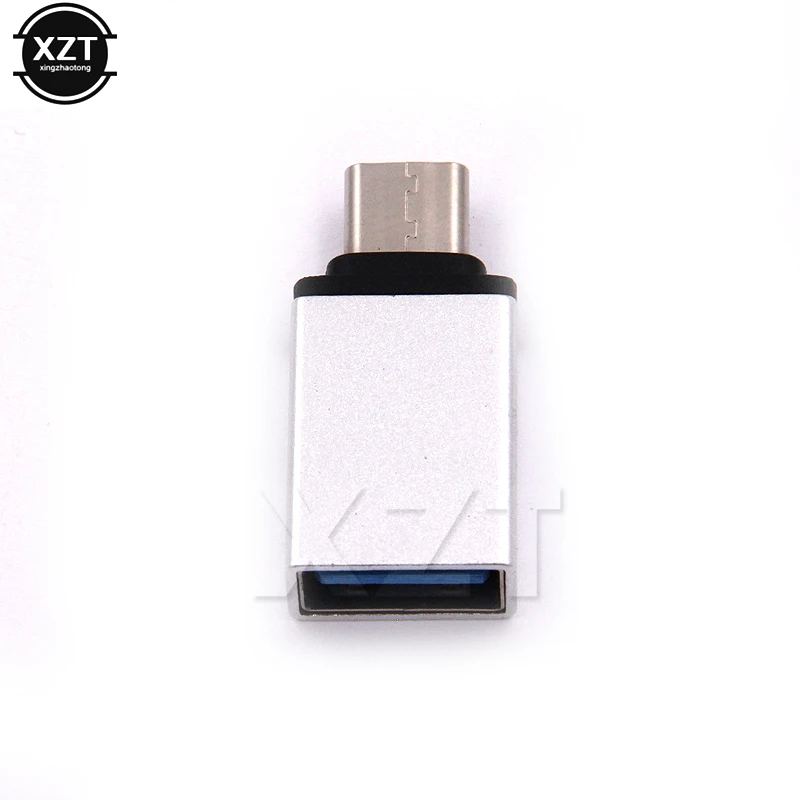 

2pcs/lot Mini USB 3.0 Type-C Cable Adapter Type C USB-C OTG Converter for android windows support USB OTG