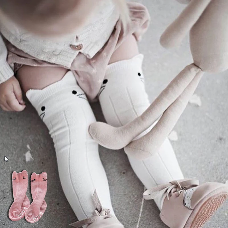 

Cute Print Cat Socks Baby Girls Autumn Winter Animal Funny Crew Ankle Sock Soft Comfortable Happy Sock 7C0686