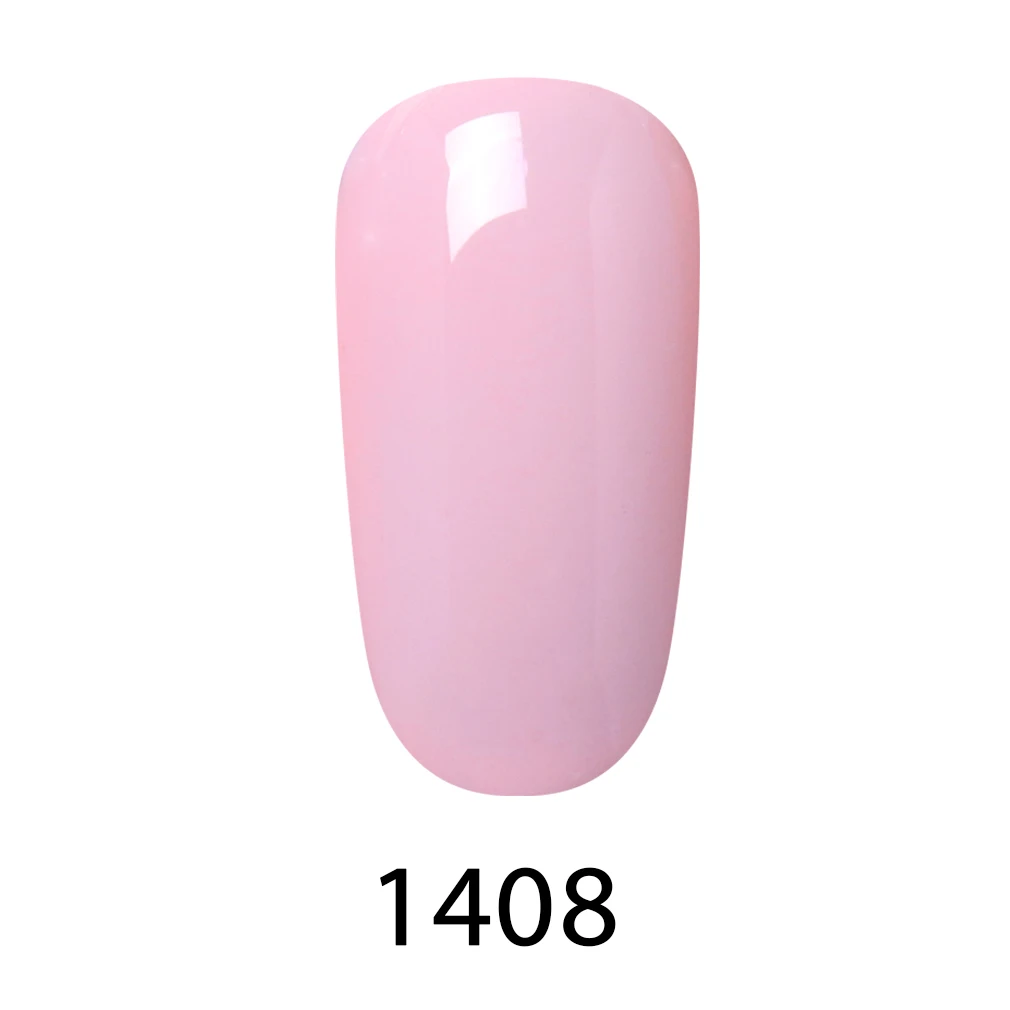 Elite99 10ml UV Gel Nail Polish Soak Off Primer Gel Polish Top Base Coat Needed Gel Lacquer Semi Permanent Nail Art Manicure Gel - Цвет: 1408