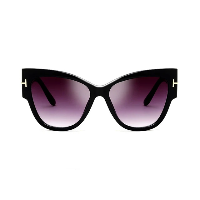 ZXWLYXGX 2021 Fashion Cat Eye Sunglasses Women Brand Designer Luxury   Sexy Ladies Gradient Sun Glasses Female  UV400 4