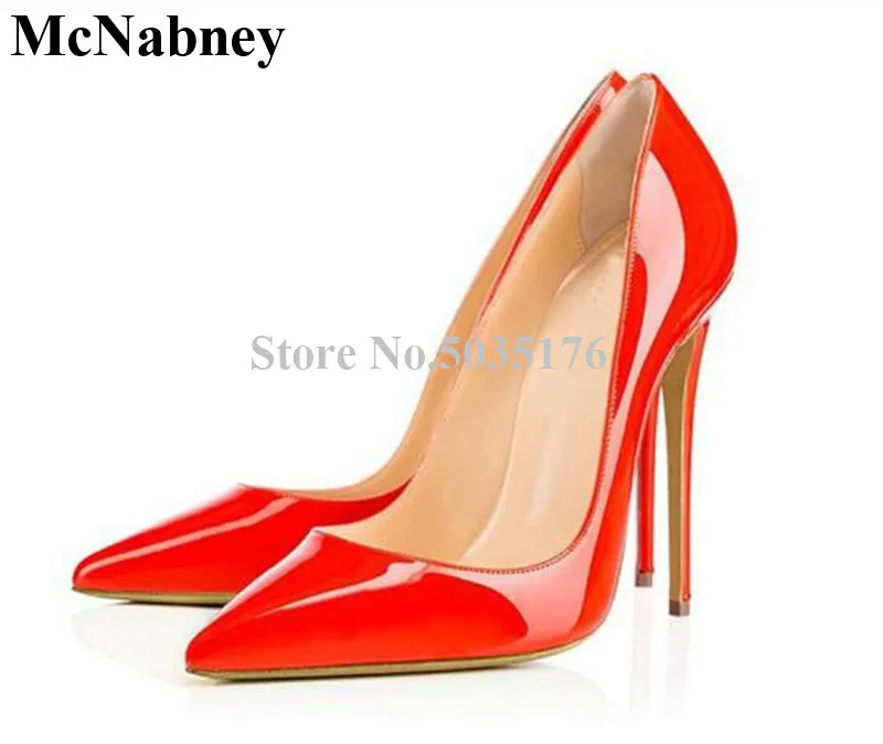 

2019 European Fashion Newest Solid Colors Pointed Toe Pumps Slip-On Shallow High Heel Stiletto Heel Pumps Dress Women Shoes