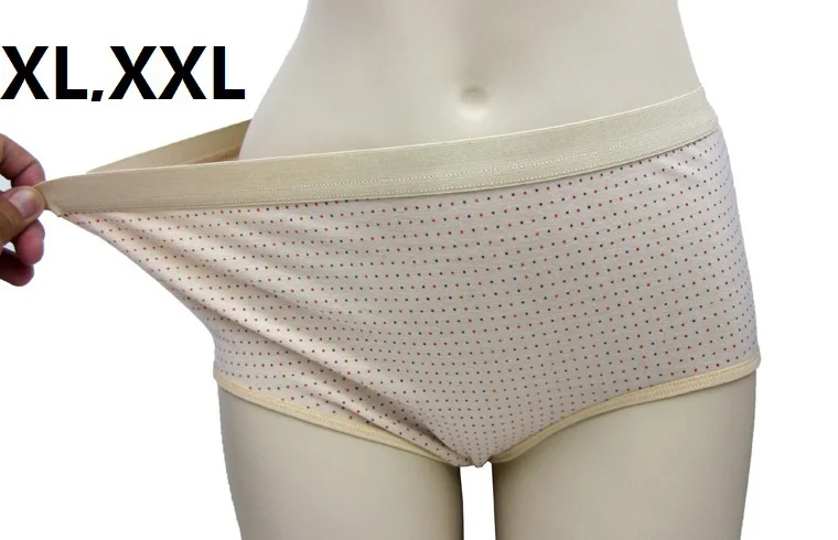 

XL,XXL women plus size cotton underwear 95%cotton lady briefs panties panty knickers excellent quality 6pieces/lot wholesale