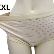 XL, XXL женское нижнее белье из хлопка большого размера 95% хлопок женские трусы трусики Трусики отличное качество 6 шт./лот