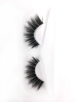 

Mink Lashes 3D Mink Eyelashes Invisible Band Natural Black Mink False Eyelash Full Strip cilios Reusable y25