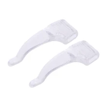 5 шт. одна пара ушные крючки наушники зажим для ушей очки Рамки Прозрачный силиконовый мягкий наконечник