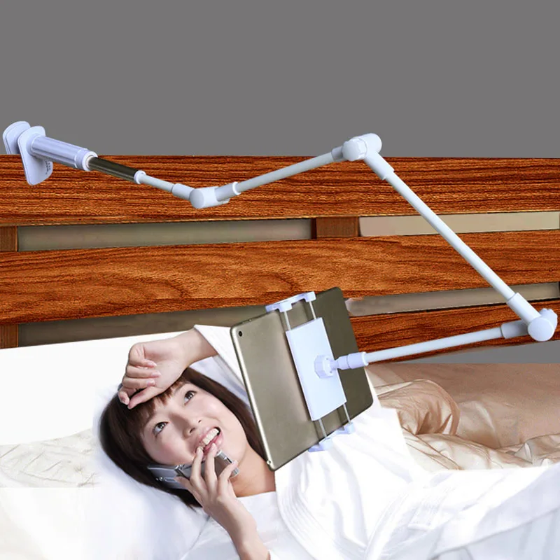 Folding Long Arm Tablet Phone Stand Holder For Ipad Samsung Kindle 4-14 Inch 360 Rotation Strong Lazy Bed Tablet Mount Bracket Folding Long Arm Tablet Phone Stand Holder For Ipad Samsung Kindle 4-14 Inch 360 Rotation Strong Lazy Bed Tablet Mount Bracket