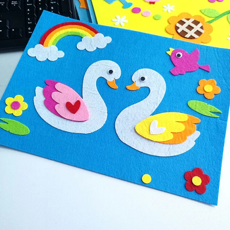 400+ Gambar Kolase Dengan Origami Gratis