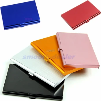 

Universal Pocket Business Name Credit ID Card Holder Metal Cover Case Alloys Whosale&Dropship