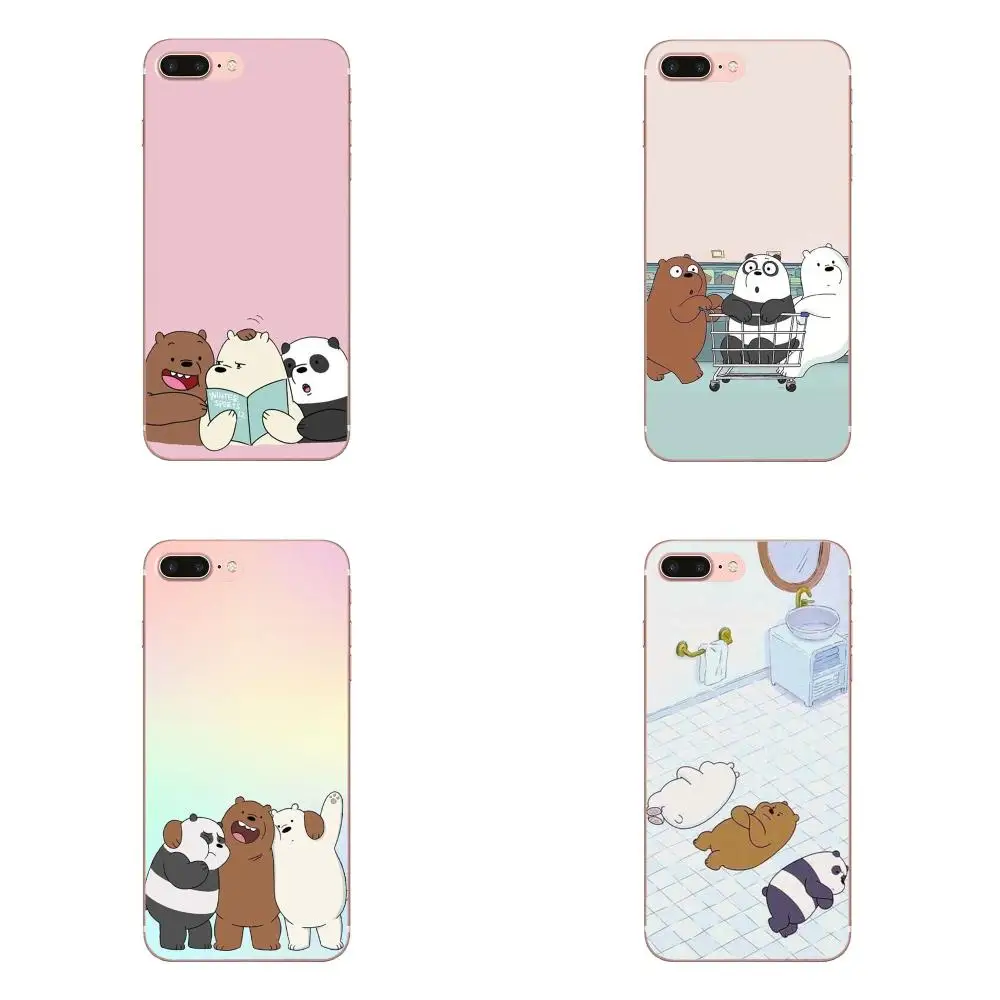 

Hot Cartoon Network We Bare Bear Capinhas For Sony Xperia Z Z1 Z2 Z3 Z4 Z5 compact Mini M2 M4 M5 T3 E3 E5 XA XA1 XZ Premium