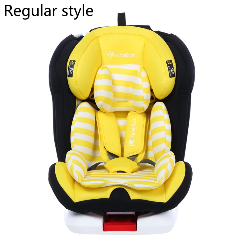 Детское автомобильное безопасное сиденье, детское автомобильное портативное вращающееся сиденье 360 °, интерфейс ISOFIX, пятиточечное сиденье для малыша, От 0 до 12 лет, дропшиппинг - Цвет: 13