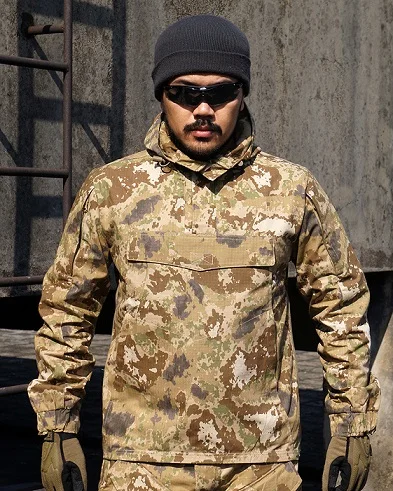 Новые тактические камуфляжные охотничьи куртки, уличные военные мужские толстовки с капюшоном, ветрозащитная куртка с несколькими карманами, армейская Спортивная городская одежда для спецназа - Цвет: 3
