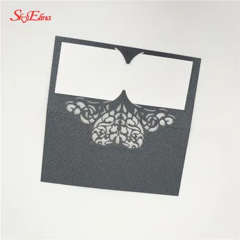 

1000pcs Laser Cut Wedding Table Cards Wedding Table Decoration Pearl Paper Card Hollow Place Card birthday Supplies 6ZSH871
