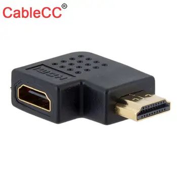 

10pcs/lot CY HDMI Left Angle 90 Degree Vertical Flat Left Adapter