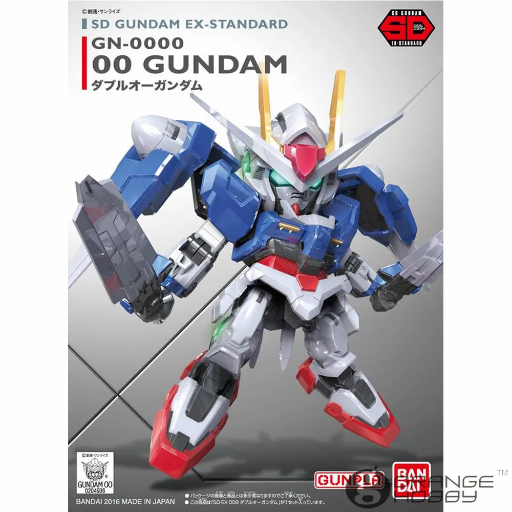 OHS Bandai SD экс-Стандартный 008 Q-Ver OO Gundam мобильный костюм сборки модель Наборы о