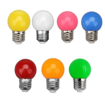 

220V Colorful Globe Light Bulb E27 LED 3W SMD2835 LED Lamp Bar Lamp Dimmable Stage Light SMD 2835 Home Decor Lighting