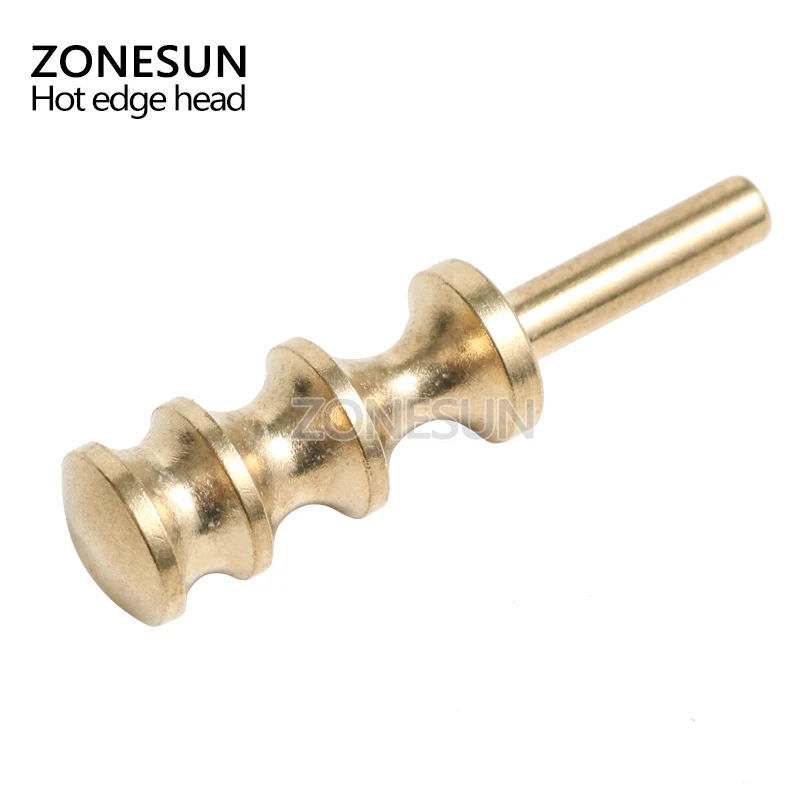 ZONESUN инструмент для работы с кожей латунный Электрический Железный медный наборы