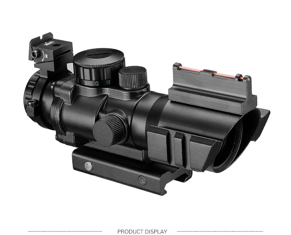 4x32 Acog прицел 20 мм ласточкин хвост рефлекторная Оптика прицел тактический прицел охотничий пистолет винтовка страйкбол снайперская Лупа пневматический пистолет