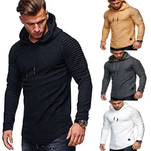 Muscle Mens Long Sleeve Casual Hoodies Sweatshirt Tops Shirts Slim Fit Hooded shirt Hoddies Muscle Mens Long Sleeve Casual Hoodies Sweatshirt Tops Shirts Slim Fit Hooded shirt Hoddies