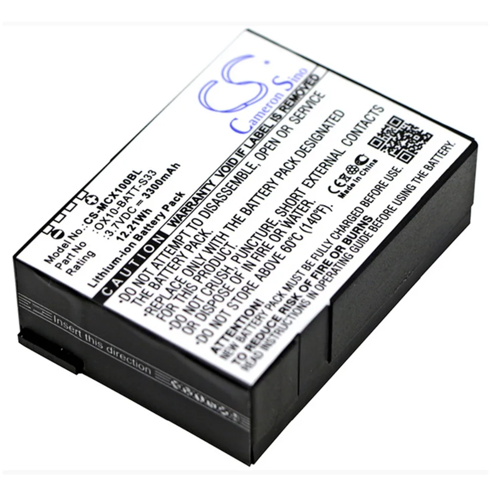 

New 3300mAh / 12.21Wh Battery For M3 Mobile Orange OX10 OX10 RFID PDA Replacement Spare Parts