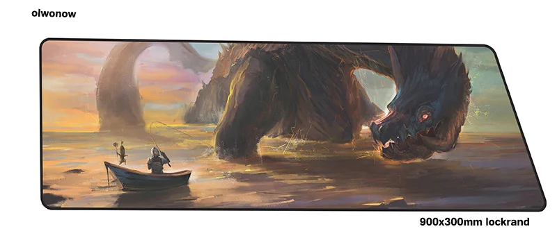 Коврик для мыши Monster Hunter 900x300x3 мм эстетические коврики для мыши лучший игровой коврик для мыши геймер инди-поп персонализированные коврики для мыши pc pad - Цвет: Size 900x300x3mm