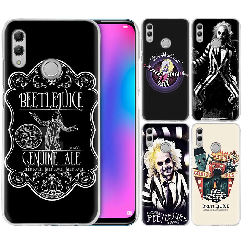 

Beetlejuice Handbook Case for Huawei Honor 8X Y9 9 10 Lite Play 7C 8C 8S 8A 7S 7A Pro V20 20i Y6 Y7 Y5 2019 Hard PC Phone Cover