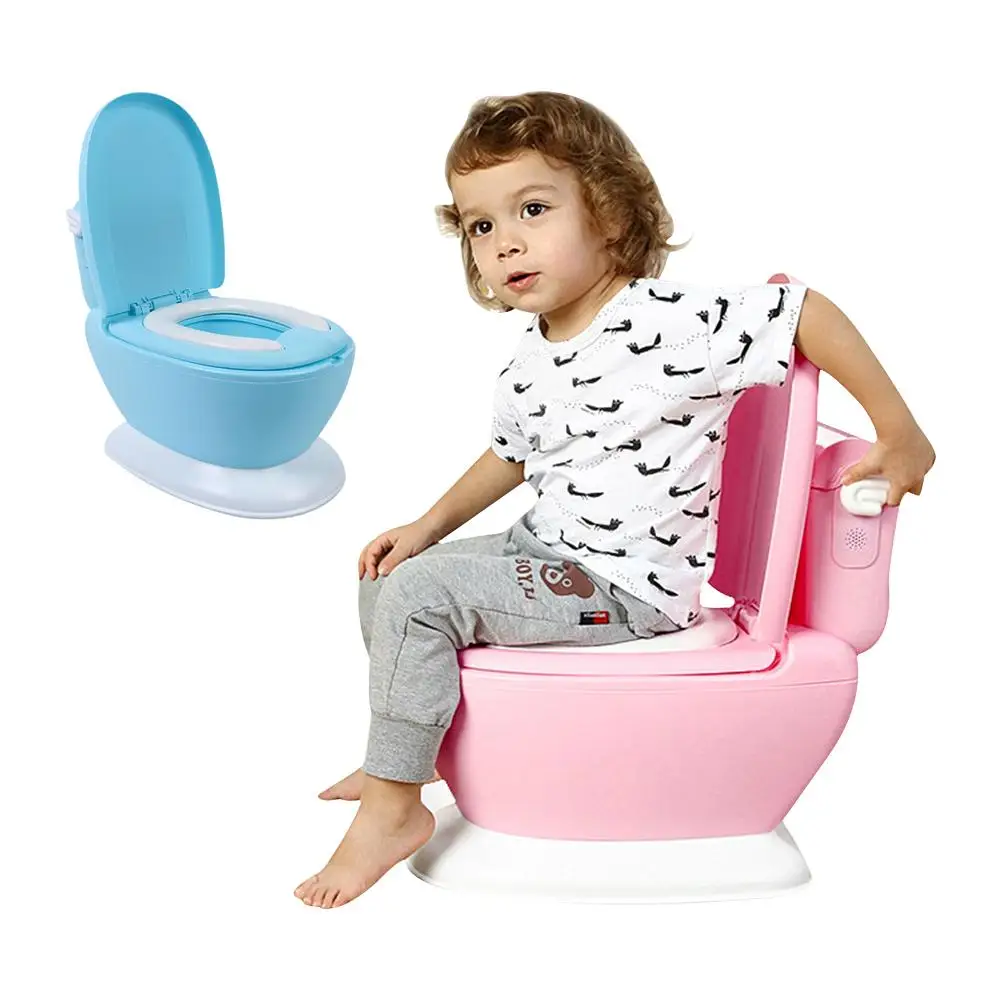 Extra Large Children's Toilet Simulation Children's Toilet Baby Potty Portable Baby Toilet Training Seat Portable Plastic Potty