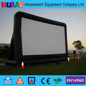 

Free shipping 5x3m inflatable movie screen inflatable projection movie screen inflatable film screen