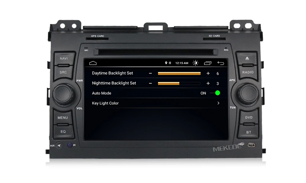 Clearance MEKEDE 1024x600 HD Car Multimedia player 2 din Auto DVD android 8.1 7 Inch For Toyota/Prado 120 2004-2009 Radio GPS BT RDS 9