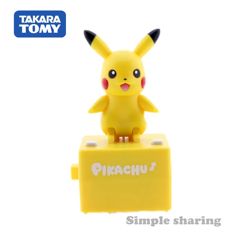 Takara Tomy Pop'n шаг Покемон Пикачу говорящая Танцующая игрушка фигурка|Игровые