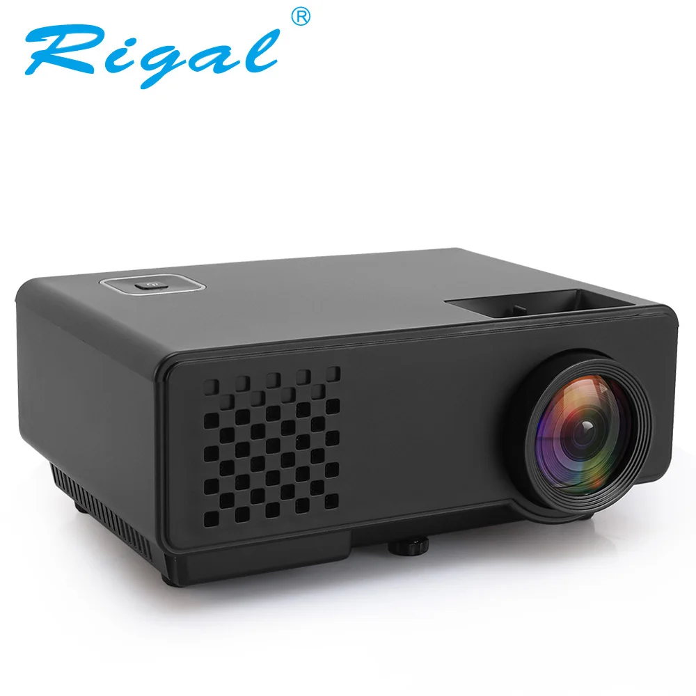 Rigal HD RD810 мини-проектор 1000 люмен портативный мини светодиодный видеопроектор RD-810