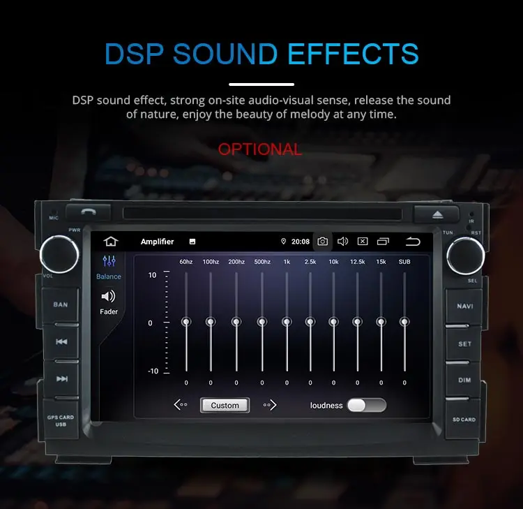 Flash Deal JDASTON Android 9.0 Car Multimedia Player For Kia Ceed 2009 2010 2011 2012 2 Din Car Radio GPS Navigation DVD WIIF Stereo Audio 4