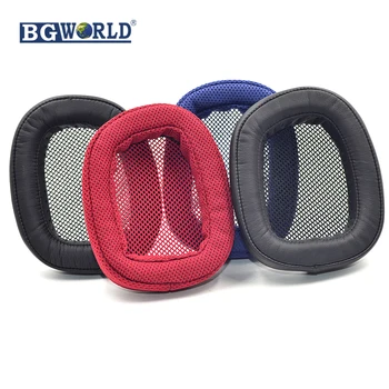 

BGWORLD Potein Leather and Foam and Fabric Ear Pads Replacement Cushion for Logitech G433 G233 G-pro Headphones