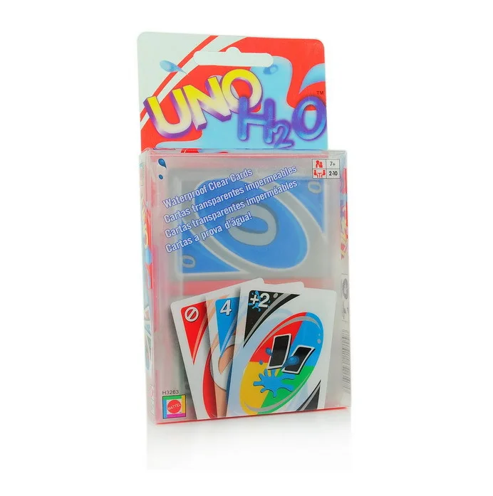 UNO crystal brand водостойкая и устойчивая к давлению пластиковая настольная игровая карта Youno имеет карточную игровую карту