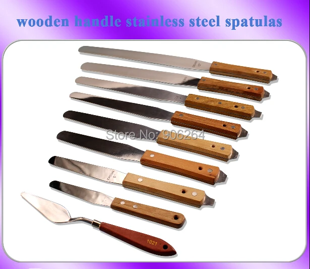 

Nice Size for Custom Screen Printing Spatulas Total Nine Pieces