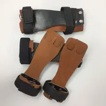 Чистая кожа тяжелой атлетики штанги сцепление гимнастический зал тяжелой атлетики перчатки Crossifit подтягивать Гимнастические захваты