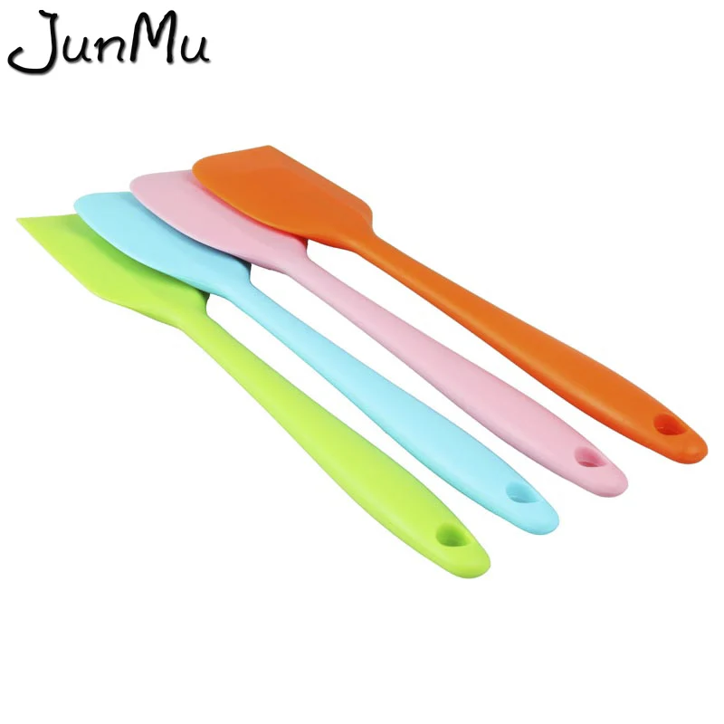 1 PC Large Pan Cleaning Scraper Silicone Kitchen Spatula Cake Baking