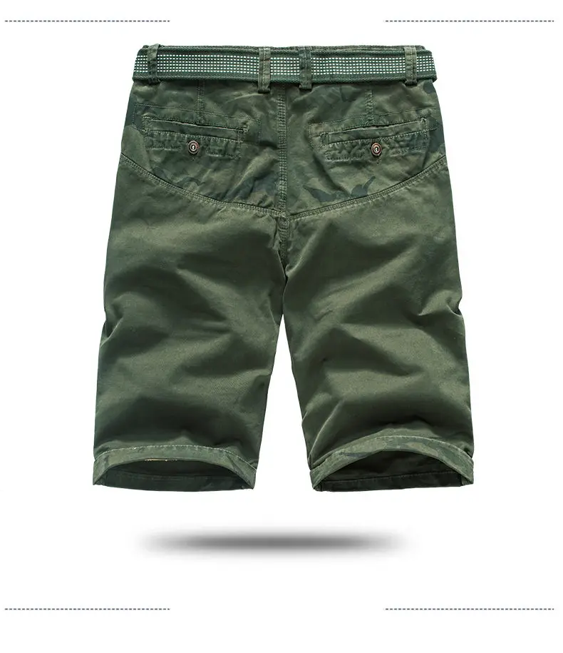Patchwork Floral Cargo Shorts Men Cool Summer Hot Sale Cotton Casual Men Shorts Male Pants Brand Clothing Fashion 2019 MuLS New 14