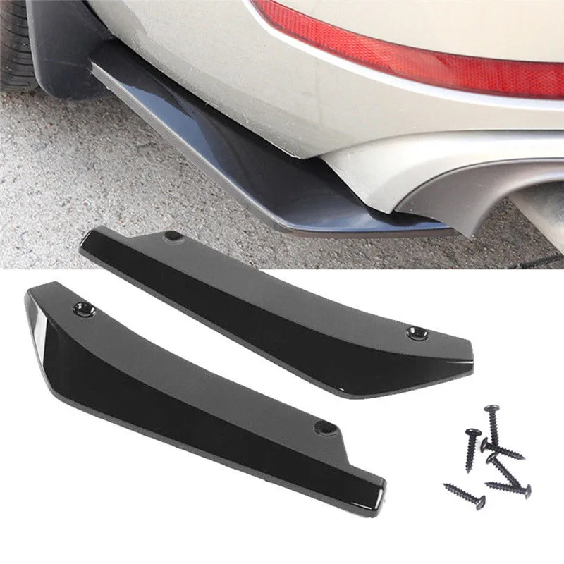 

Car Package Angular Gloss Carbon Fiber Splitter Protective Devices for Lateral Fin Back Bumper Splitter Tube Anti-collision