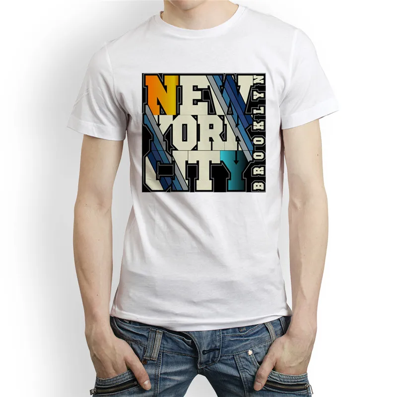 

Harajuku Funny Words Print Men T Shirt Top Tees Crew Neck Short Sleeve Summer Spring Color Block Male T Shirts Top Tees