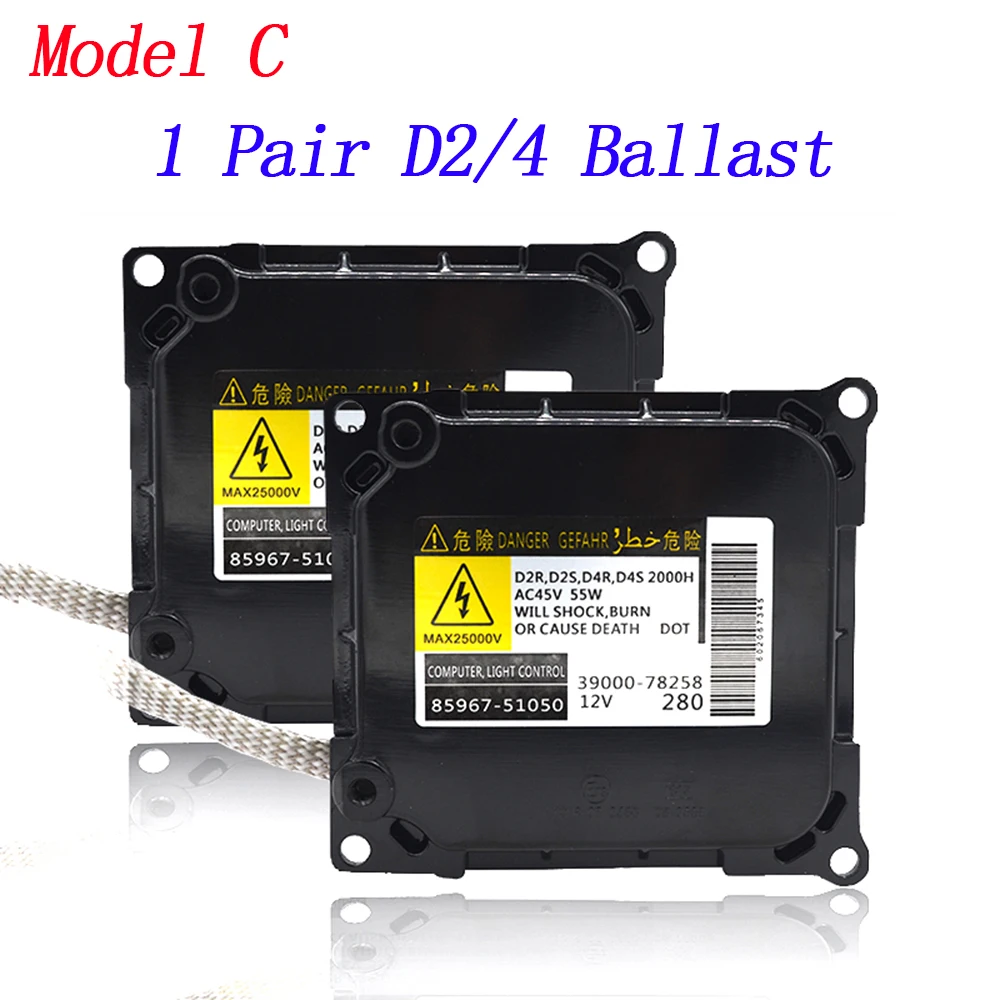 Model C 1 pair hei ballast