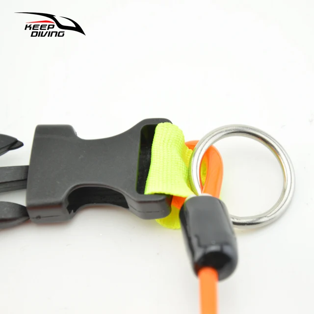 Cordino Di Sicurezza Con Sgancio Rapido Per Immersioni - Antiperdita Per Fotocamera E Attrezzatura - Foto 6
