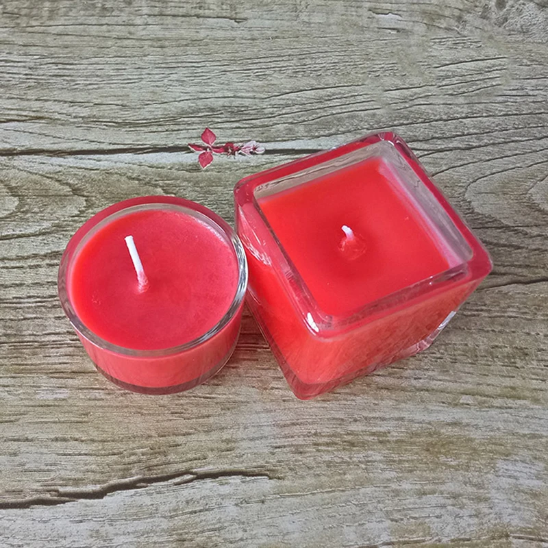 5 г DIY краски для свечей на 2 кг соевый воск свеча масляная краска окрашивающий краситель для изготовления свечей 8 цветов пигменты для свечей краситель - Цвет: Красный
