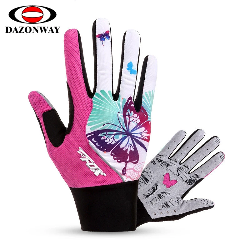 female cycling gloves