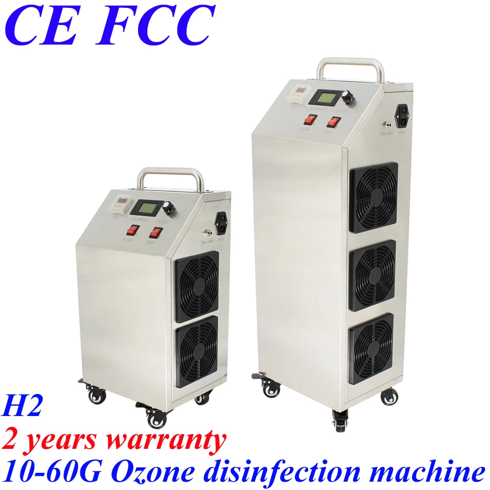 

Pinuslongaeva H2 Movable 304 stainless steel 10 15 20 40 60G/H adjustable ozone air water generator machine medical ozonator