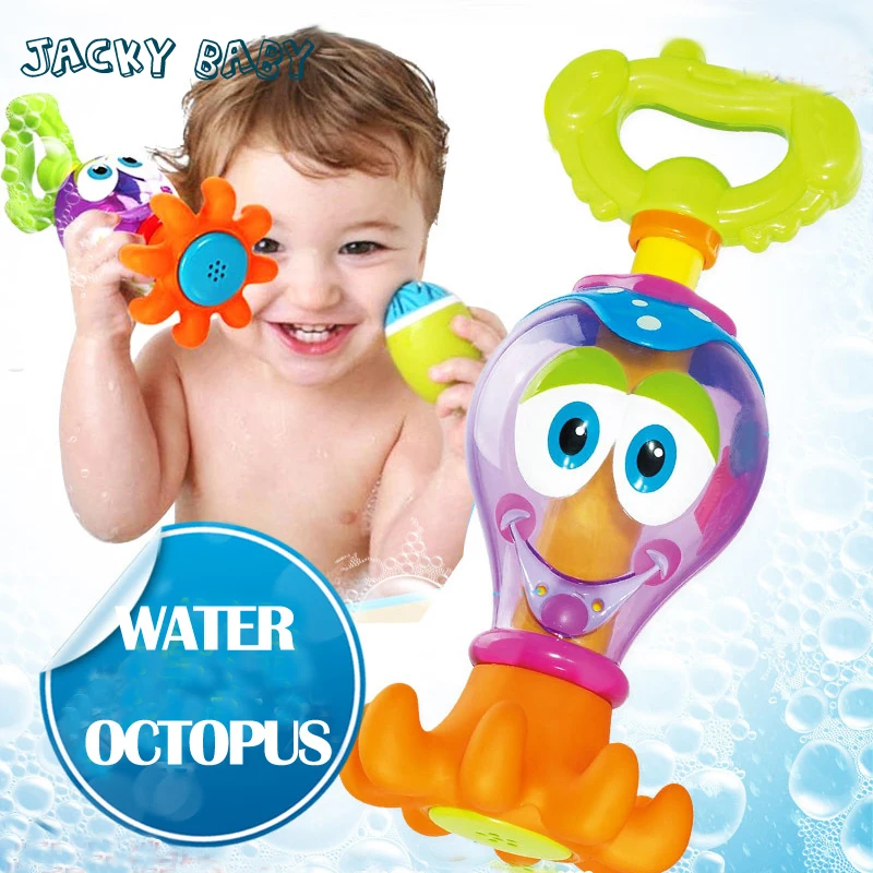

Baby Bath Toys 18 Months+ ABS Octopus Bebek Oyuncak Water Toys For Baby Brinquedos Para Bebe