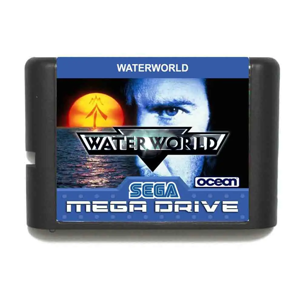 Игровая карта Water World 16 bit MD с розничной коробкой для Sega Mega Drive/ Genesis|16 bit|md game16 md |