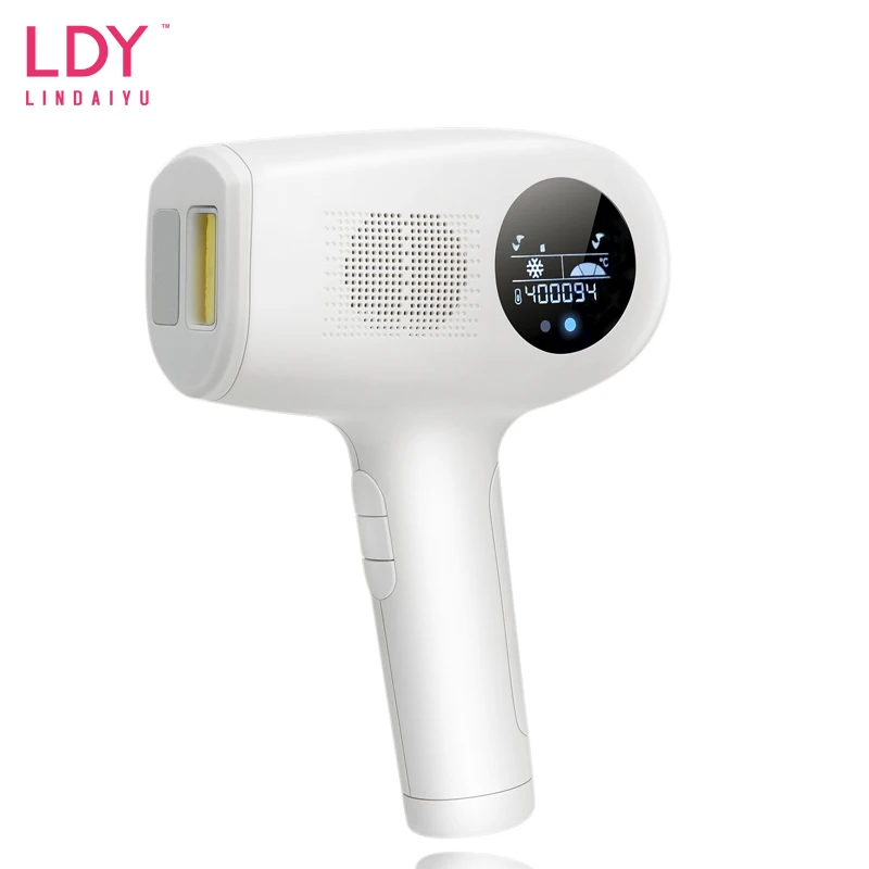 

LDY Portable IPL Laser Epilator Quality Safe Painless Anti-scalding Multifunctional Cool Feel 5 Gear Permanent Hair Removal Tool