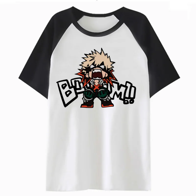 boku no my hero academia t shirt for streetwear harajuku funny hop t-shirt men clothing hip top tee male tshirt F4097