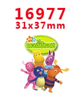 16977 30 шт. плоское украшение из смолы ленты цветок смолы pr16964 - Цвет: 16977